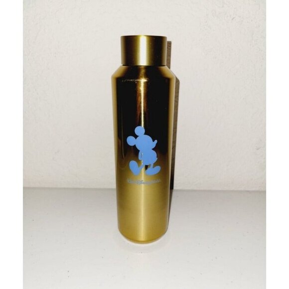 2021 Starbucks Disney World 50th Anniversary Gold Water Bottle Tumbler | 20oz - Picture 4 of 9
